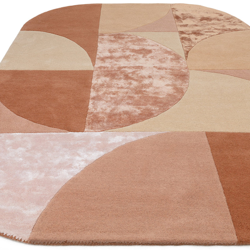 Asiatic Oval Earth Rug