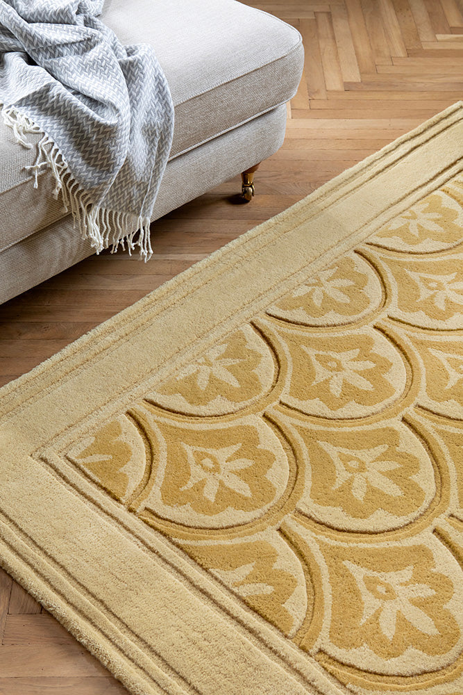 Laura Ashley Catarina Gold 080806 Rug