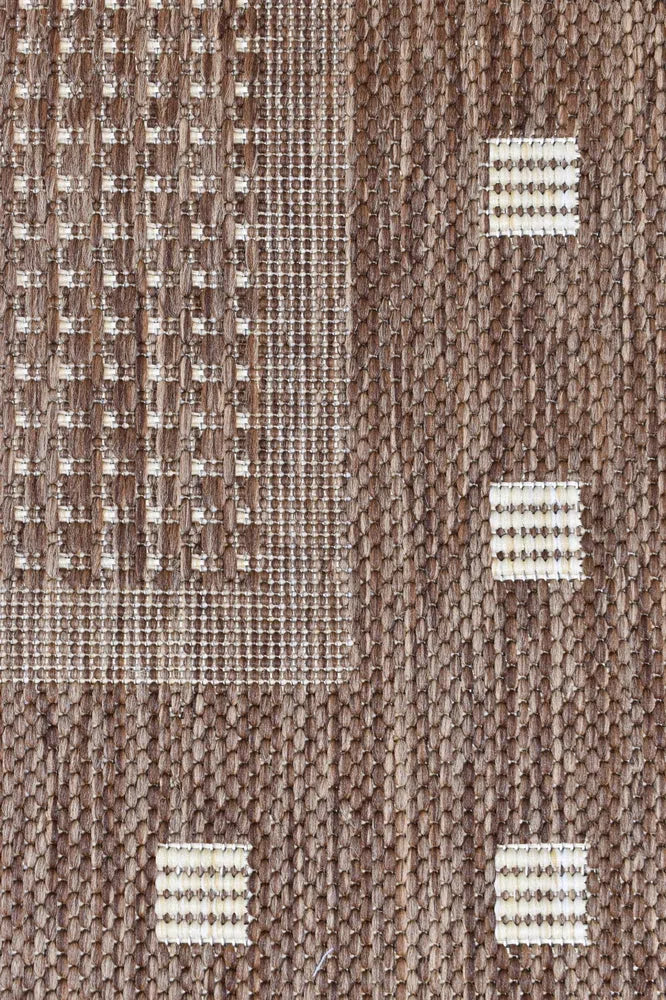 Patio Brown Outdoor Rug