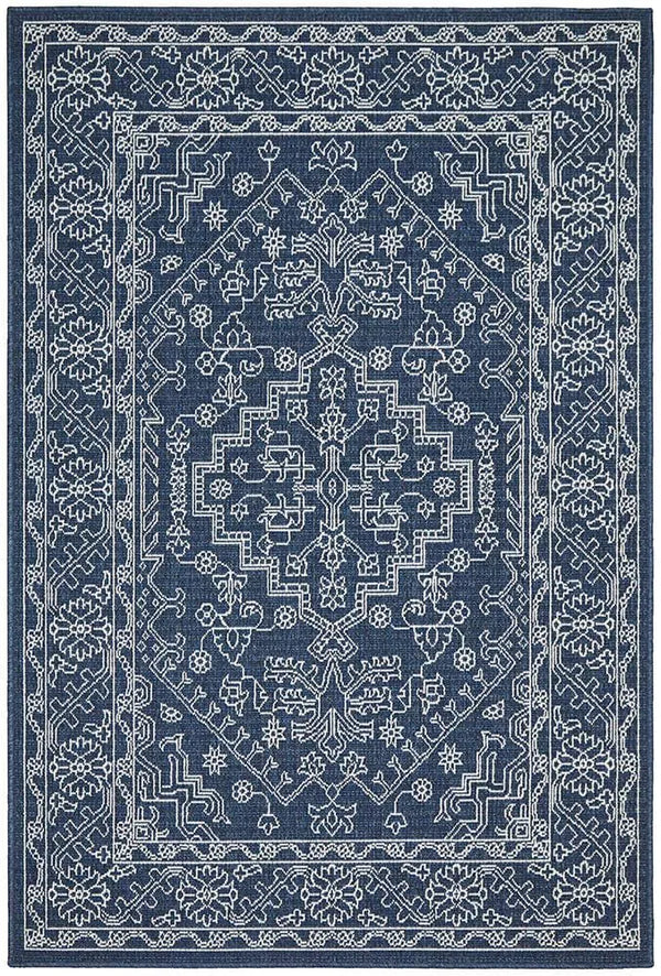 Seaside 5555 Navy Rug